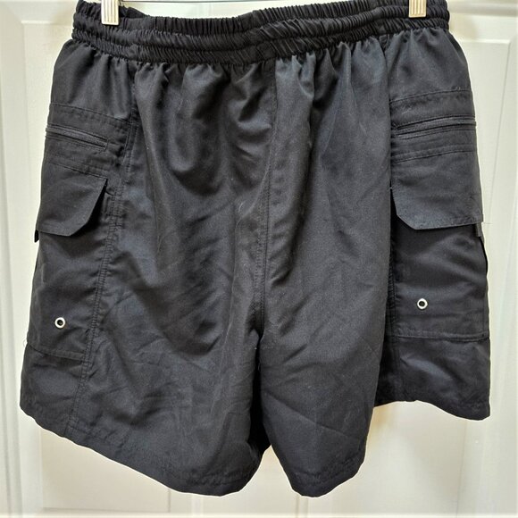 NEW Size L Men's Black ALPIN MIcrotek swim shorts - Picture 4 of 8